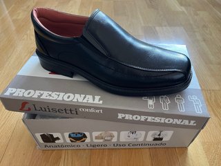 Zapatos Luisetti Negros