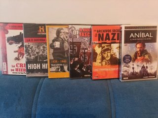 Lote de 6 Documentales en DVD (Historia)
