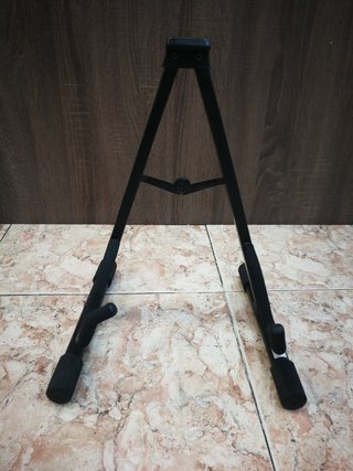 Instrumento Cuerda Soporte Negro
