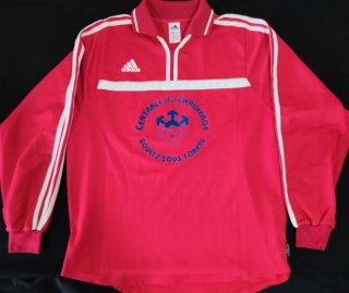 Sudadera Adidas Vintage Roja Talla XL