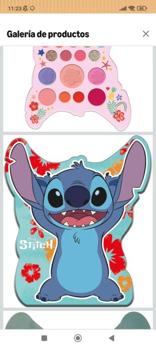 Paleta de Maquillaje Disney Stitch