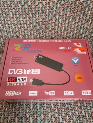 Sintonizador TDT HD T2 PRO 4K - ZR Good DVB-T2 PRO