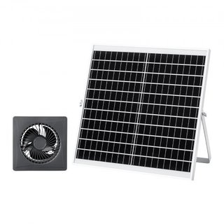 Ventilador solar y extractor de aire de 20 W, 12 V