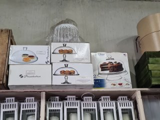 Set de 5 Tarteras de Cristal con Tapa