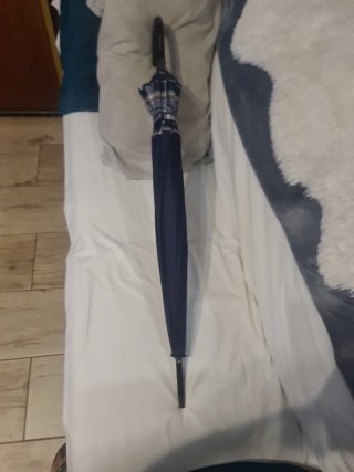 Paraguas J.S ONDO Azul y Blanco