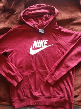Sudadera Nike Roja con Capucha