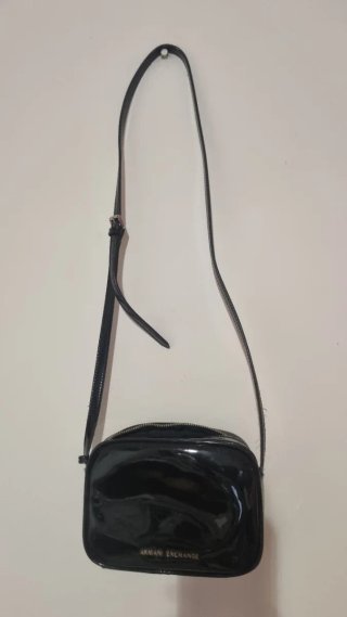 Bolso Bandolera Armani Negro