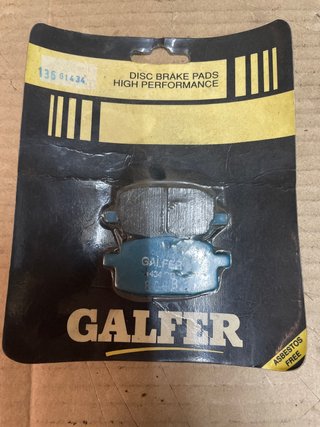 Pastillas de Freno Galfer 136 61434