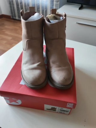 Botas Oh! Girl Beige Talla 30
