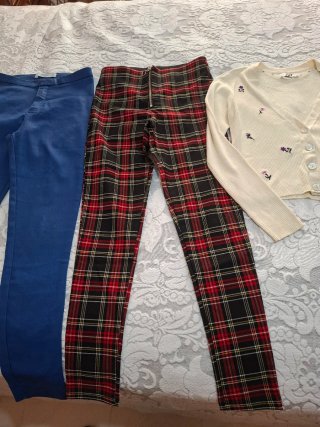 Lote 2 Pantalones Zara/Mango y Rebeca