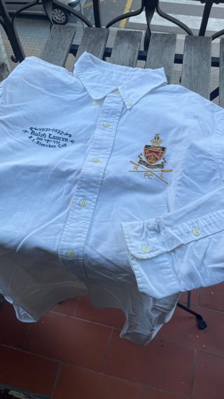 Camisa Blanca Ralph Lauren