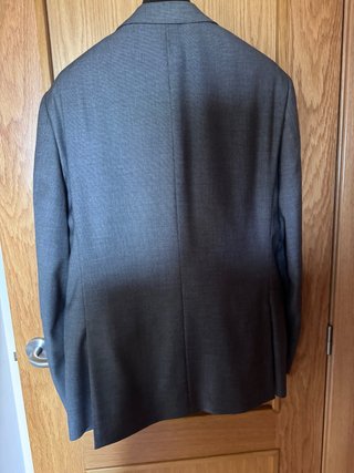 Traje de chaqueta gris talla 52