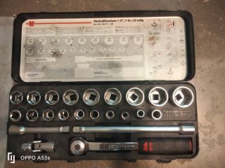 Juego de Carraca Würth 1/2 23 piezas