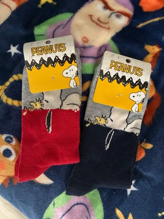 2 Pares de Calcetines Snoopy