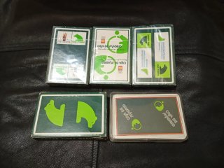 Colección 5 Barajas de Naipes Caja Madrid