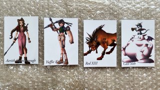 Colección Set de 10 Cartas Final Fantasy VII