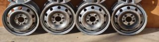 4 Llantas de Acero Fiat Ducato 15