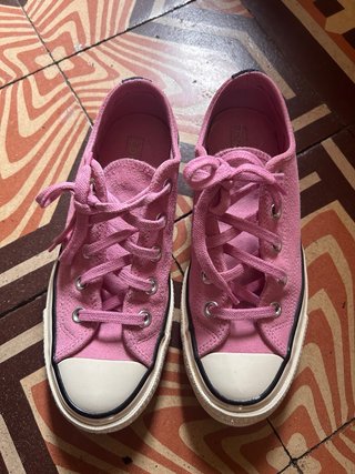 Zapatillas Converse All Star Suede Rosa