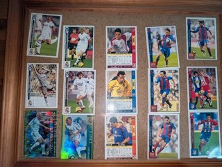 Lote 12 Cartas Mundicromo 2005-06 Messi Luis...