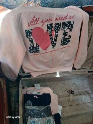 Jersey Rosa con Estampado Love