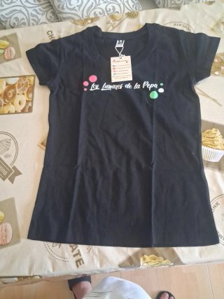 Camiseta negra manga corta