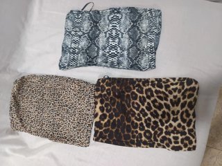 Lote de 3 tops estampados