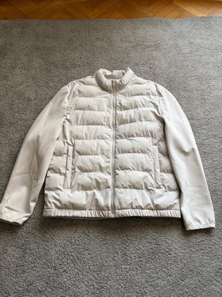 Chaqueta Zara acolchada beige