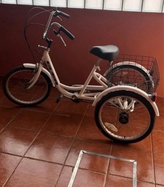 Triciclo para Adultos Blanco
