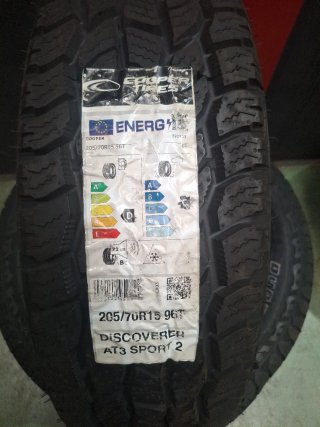 205/70 R15 96T COOPER TIRES DISCOVERER AT3 SPORT 2