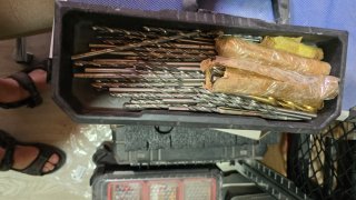 Lote de más de 200 brocas HSS para metal