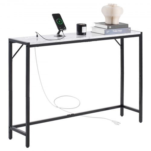 Mesa Consola de Mármol, Mesa Consola Larga y Estre