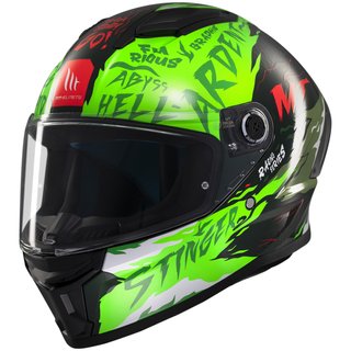 Casco Integral MT Stinger 2 Ardent C6 Negro Verde