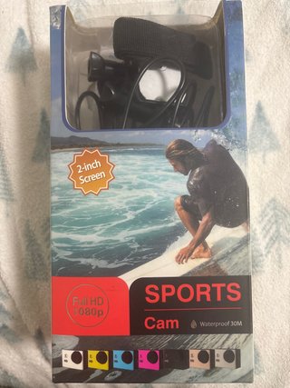 Cámara Deportiva Full HD 1080p