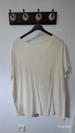 Blusa de mujer beige