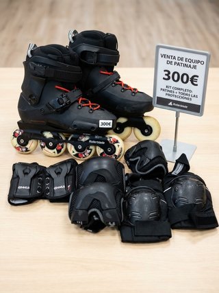 Patines Rollerblade con Set de Protecciones