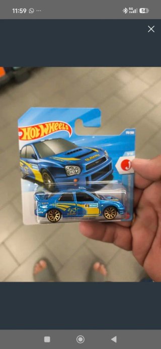 Hot Wheels Subaru Impreza WRX