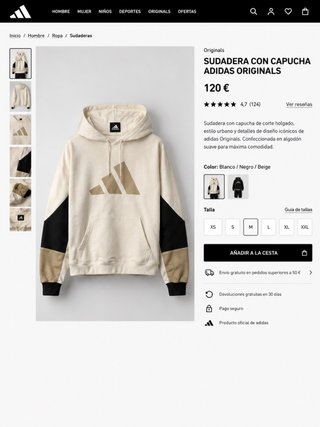 Sudadera con capucha adidas Originals