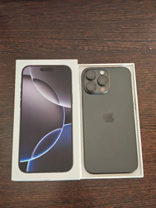 iPhone 16 Pro Max 256GB Negro como nuevo