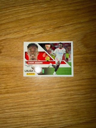 Cromo Panini Akor Adams - Sevilla FC 26/27