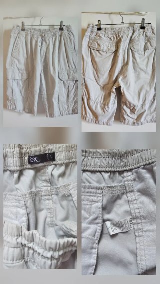 Lote de dos bermudas cargo