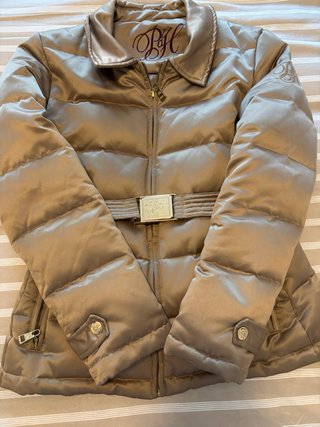 Plumas Pedro del Hierro Dorado Talla S