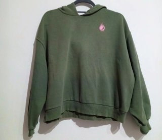 Felpa Tally Weijl Verde Oliva