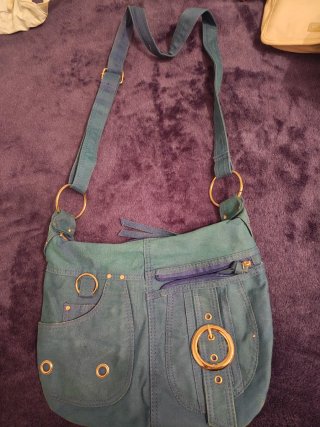 Bolso Bandolera Azul
