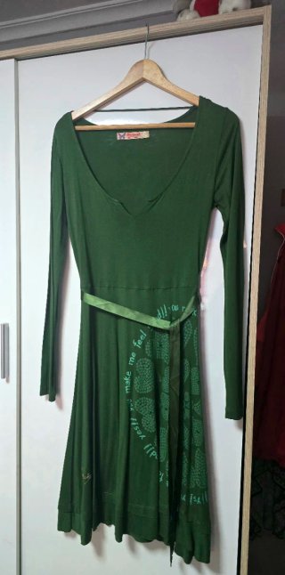Vestido Desigual Verde