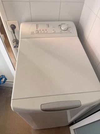 Lavadora de Carga Superior Blanca