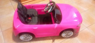 Coche Eléctrico Infantil Mercedes Rosa