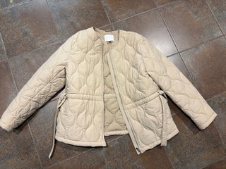 Abrigo ligero H&M beige talla M