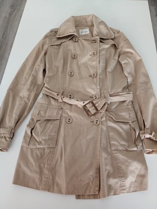 Gabardina Stradivarius Beige Talla M
