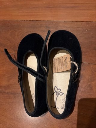 Bailarinas Barefoot Batilas Negras Talla 38
