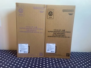 Pack 2 Figuras SMSP Vegeta y Goku Ultra Instinct